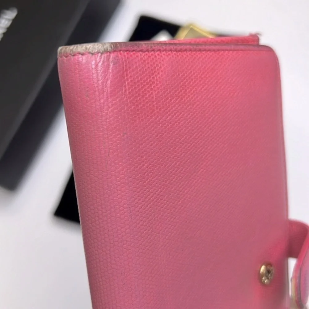 Chanel Round Zipper Long Wallet